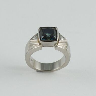 Austalian Blue Sapphire ring