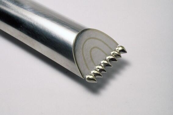 Mezuzah sterling silver inlayed with pure gold