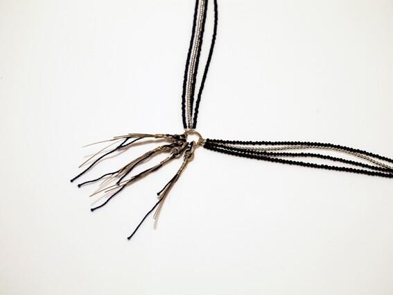 Tzit Tzit for a woman Lapis and silver